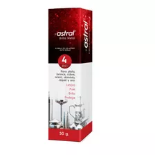 Limpiador Brillador Metales Crema Astral 50 G