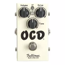 Pedal De Efecto Fulltone Obsesive Compulsive Drive V2 (ocd V2) Blanco