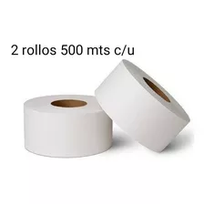 Papel Higiénico Blanco Rollos De 500 Metros X 1