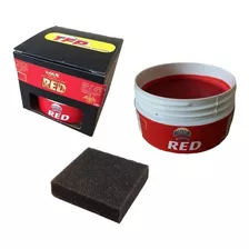 Cera Cristalizadora Própria Carro Vermelho Wax Color Red140g