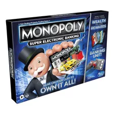 Hasbro Monopoly Super Electronic Banking E8978 Español