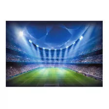 Fundo Fotográfico Gigante 3d Futebol 3,00x2,50 Horizontal