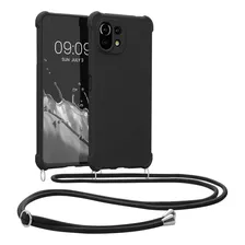 Funda De Celular Xiaomi 11 Lite Kwmobile Color Negro