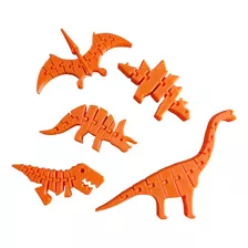 Dinosaurios Articulados Impresos 3d Combo 5 Unidades