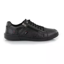 Sapatênis Casual Footwear Couro Legitimo