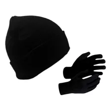 Touca Gorro Lã E Luva Lã Masculina