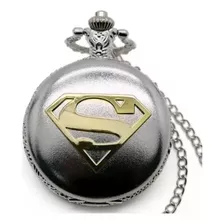 Reloj De Bolsillo Vintage Superhéroe Superman