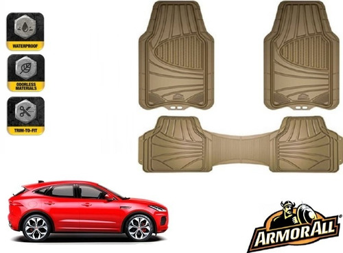 Tapetes 3 Piezas Uso Rudo Jaguar E-pace 2019-2023 Armor All  Foto 10