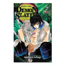 Demon Slayer, De Koyoharu Gotouge. Vol. 7 Editorial Panini México, Tapa Blanda En Español