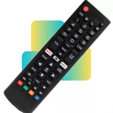 Controle Remoto Compatível Com Tv LG Smart Netflix Amazon