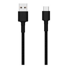 Xiaomi Cable Datos Tipo C - Mi Braided Usb Type C Cable 1mts Color Negro