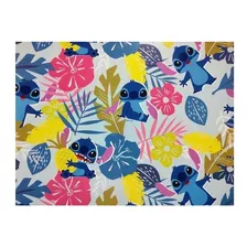 Plástico Adesivo Disney Stitch 45cm X 10m - Vmp-tac Cor Azul