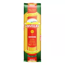 Macarrão De Sêmola Grano Duro Trafilata Al Bronzo Spaghetti Ristorante 8 Divella Pacote 500g