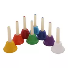 Instrumento De Mão Musical Coloridos Kit C/ 8 - Infantil