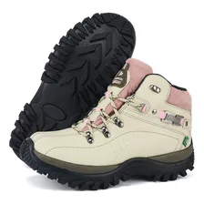 Bota Coturno Feminino Adventure Trilha Super Confortável