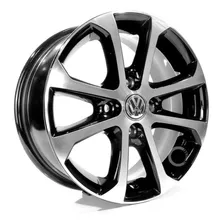 Jogo 4 Rodas Aro 13 Gol Power Kr R10 4x100 + Bicos Cortesia Cor Preto Diamantado