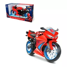 Brinquedo Moto Homem Aranha Spider Battle Motorcycle