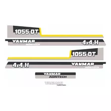 Adesivo Personalizar Trator Yanmar 1055 Dt