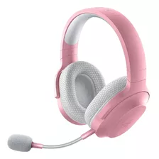 Headset Razer Barracuda X Quartz Microfone Bluetooth Cor Rosa