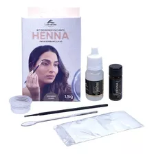 Kit Iniciante Henna Para Sobrancelhas - Cast. Claro 1,5g