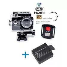 Camara Deportiva Accion 4k Ultra Hd Wifi Hdmi Sumergible 30m