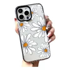 Funda Con Borde Reforzada Antigolpe Diseño Para iPhone