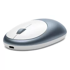 Mouse Sem Fio Recarregável Azul Satechi M1 Bluetooth Apple