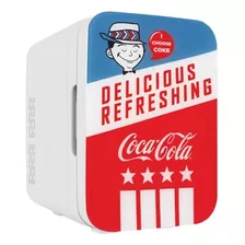 Mini Refrigerador Coca-cola Americana Retro 12 Latas Ac / Dc