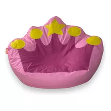 Sillon Puff Corona Queen Ideal Para Personas De Hasta 85 Kg