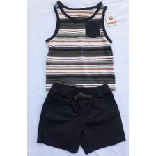 Conjunto De Short Y Musculosa Talle 12-18