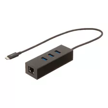 Hub Usb 3.1 Tipo C A 3 Puertos Usb De Amazon Basics Con Ethe