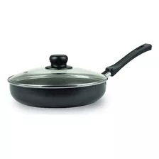 Cacerola Para Huevos Cacerola Antiadherente Universal 16 Cm Color Negro