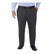 Pantalón Vestir Sin Pinzas Classic Fit Tallas Xl