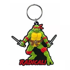 Llavero De Pvc Nickelodeon Raphael Soft Touch