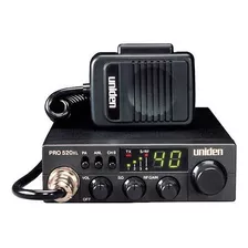 Radio Cb 40 Canales Uniden Pro520xl Pro, Diseño Compacto