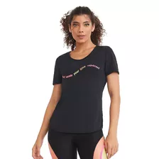 Camiseta Caju Brasil Mystic Preto Feminina