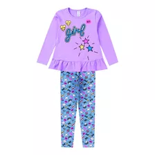 Kit 5 Conjuntos Femininos Menina Infantil Roupas Atacado 