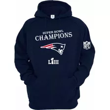 Sudadera Patriotas De New England Champions Liii