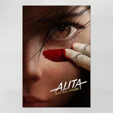 Poster 60x90cm Filmes Alita Battle Angel Anjo Combate 43