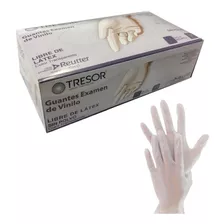 Guantes Vinilo Caja 100 Unidades Transparente Talla M