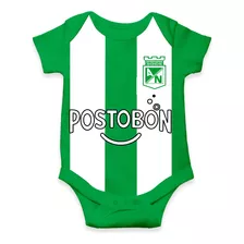 Mameluco Camiseta Nacional Bebé 100% Algodón