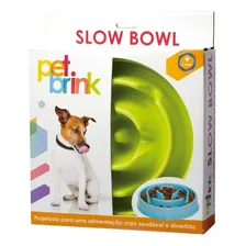 Comedouro Lento Pet Brink Slow Bow Espiral Para Cães