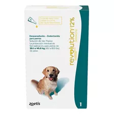 Antiparasitario Revolution 12% Perros 20.1 - 40kg (verde)