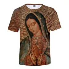Nuestra Señora De Guadalupe Camiseta Manga Corta F