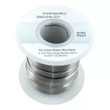 Chip Quik Smdsw.031 8oz Solder Wire 63/37 Tin/lead No-clean