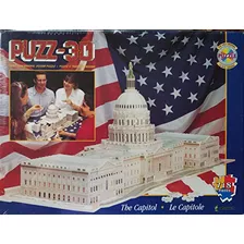 Puzz-3d The Capitol Three Demensional Jigsaw Puzzle.