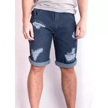 Bermuda Aeropostale Denim Longshort Hombre Aero