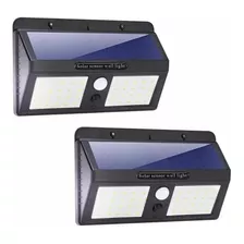 Lámpara Solar 40 Led Con Sensor De Movimiento Para El Hogar