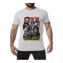Camiseta Feminino Ou Masculino The Killers Terror Nf-e 
