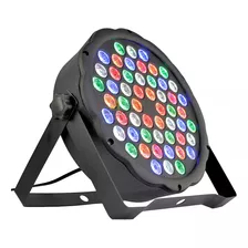 Kit 4 Refletor 54 Leds Rgbwa Bivolt Dmx Strobo Auto Som Dj